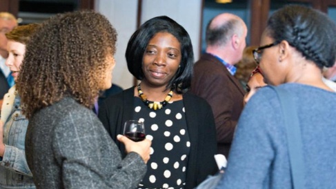 Guests at a University event